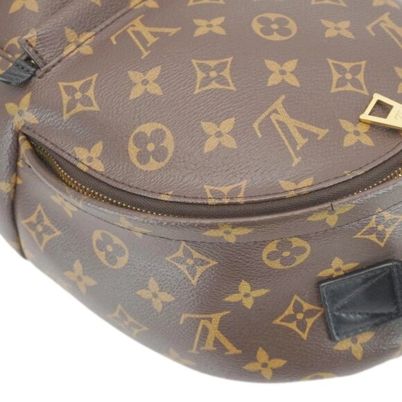 LOUIS VUITTON  Palm Springs PM Monogram Canvas Backpack Brown main image 9